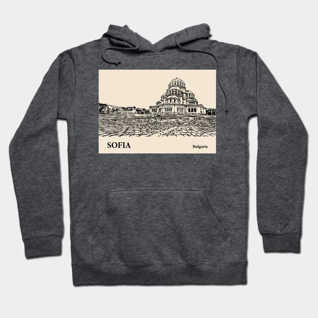 Sofia - Bulgaria Hoodie by Lakeric